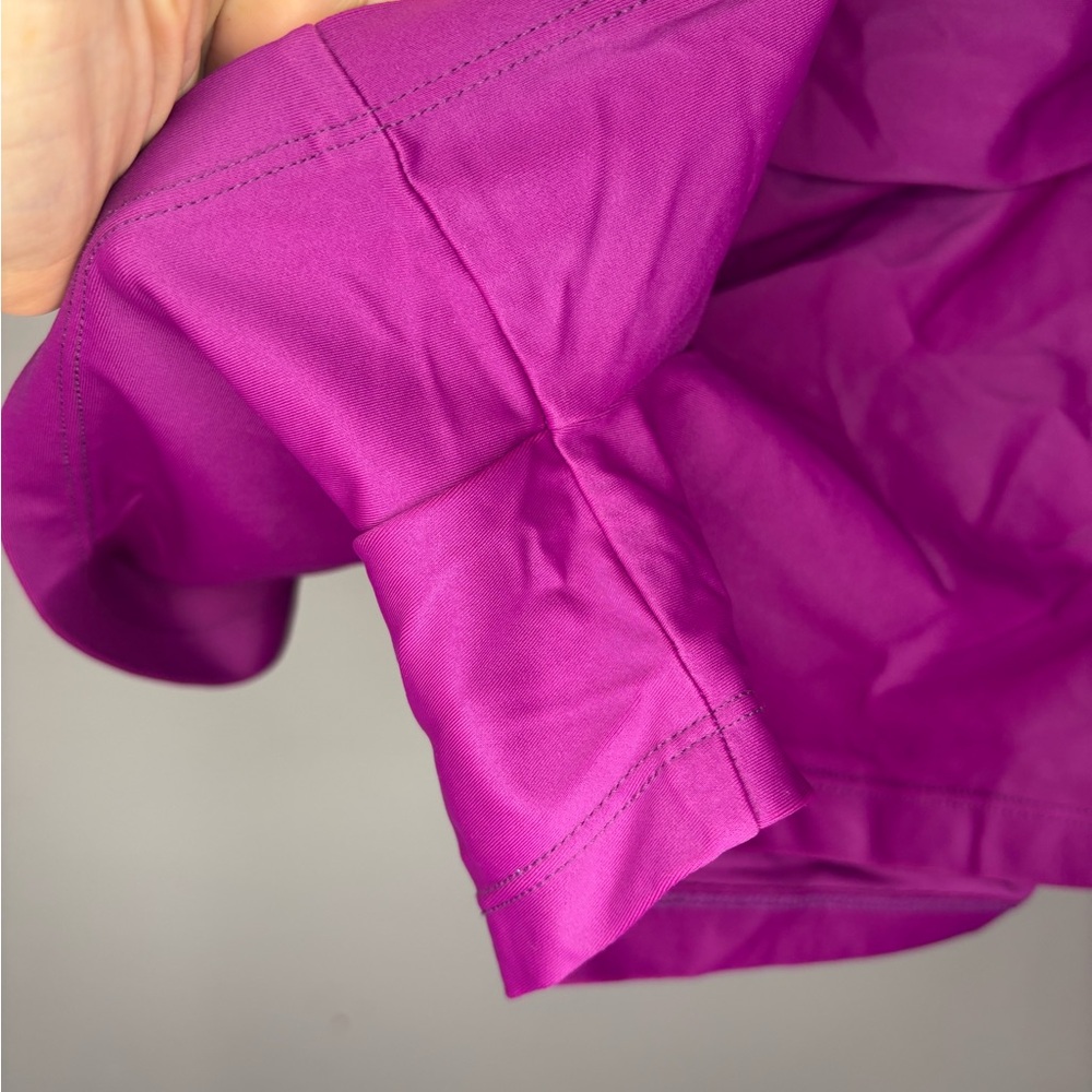 Athleta Women's Magenta Swim Shorts Size Large - Picture 3 of 4